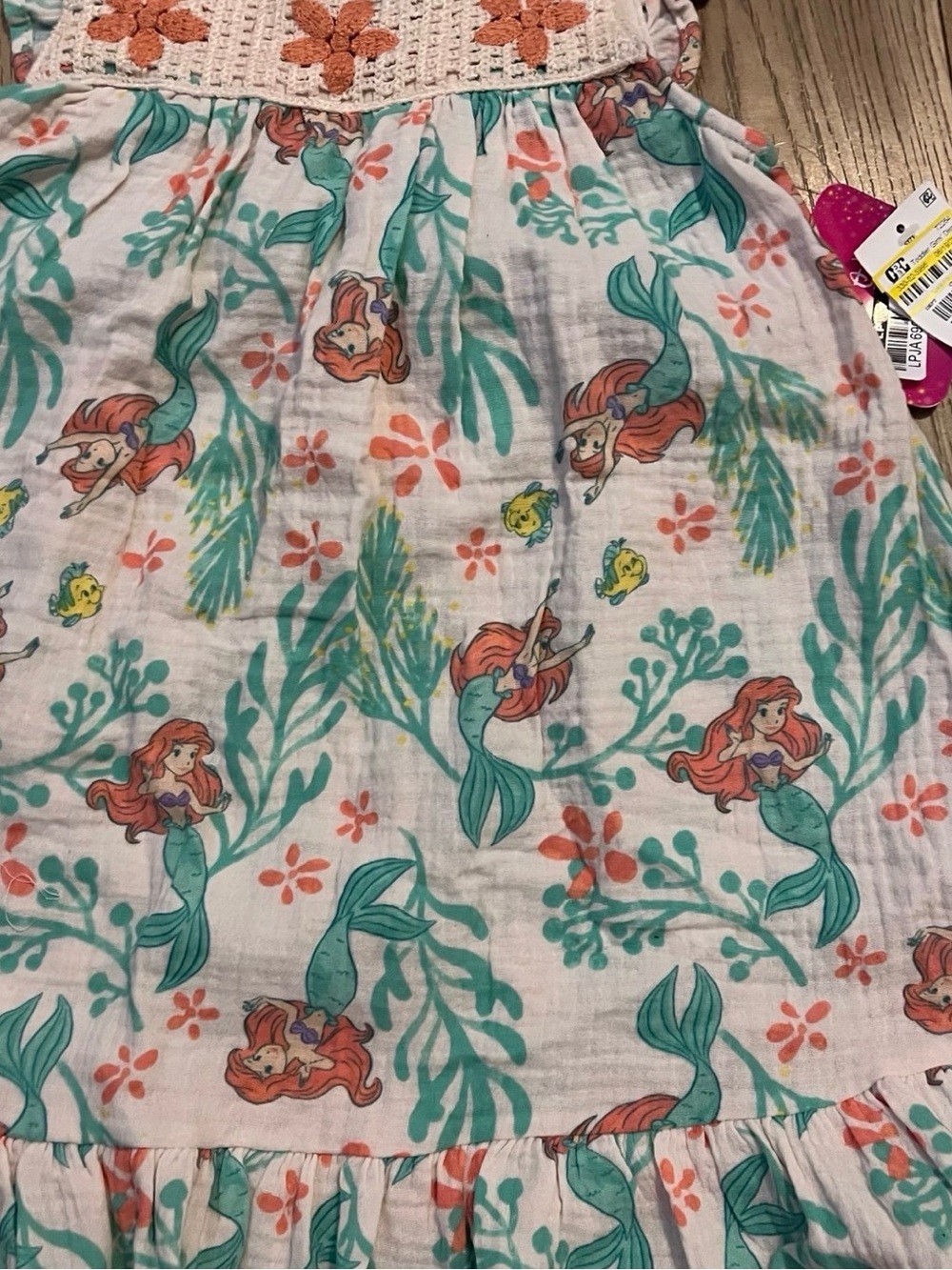 Disney little Mermaid dress - Picture 2 of 3